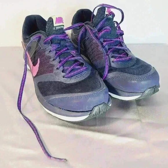 Nike Shoes | Nike Dual Fusion X Women's | Color: Navy/Pink | Size: 8.5 - Picture 3 of 11